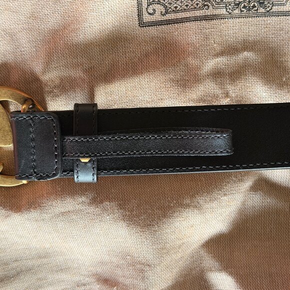 GUCCI GG Marmont Wide Leather Belt - Size 85/34 - LUXURY Valentine’s Gift - FIRM main image 5